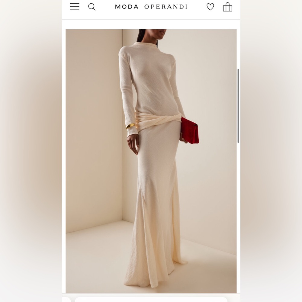 ANNA OCTOBER Alina knit maxi dress. Size Medium. Never worn.